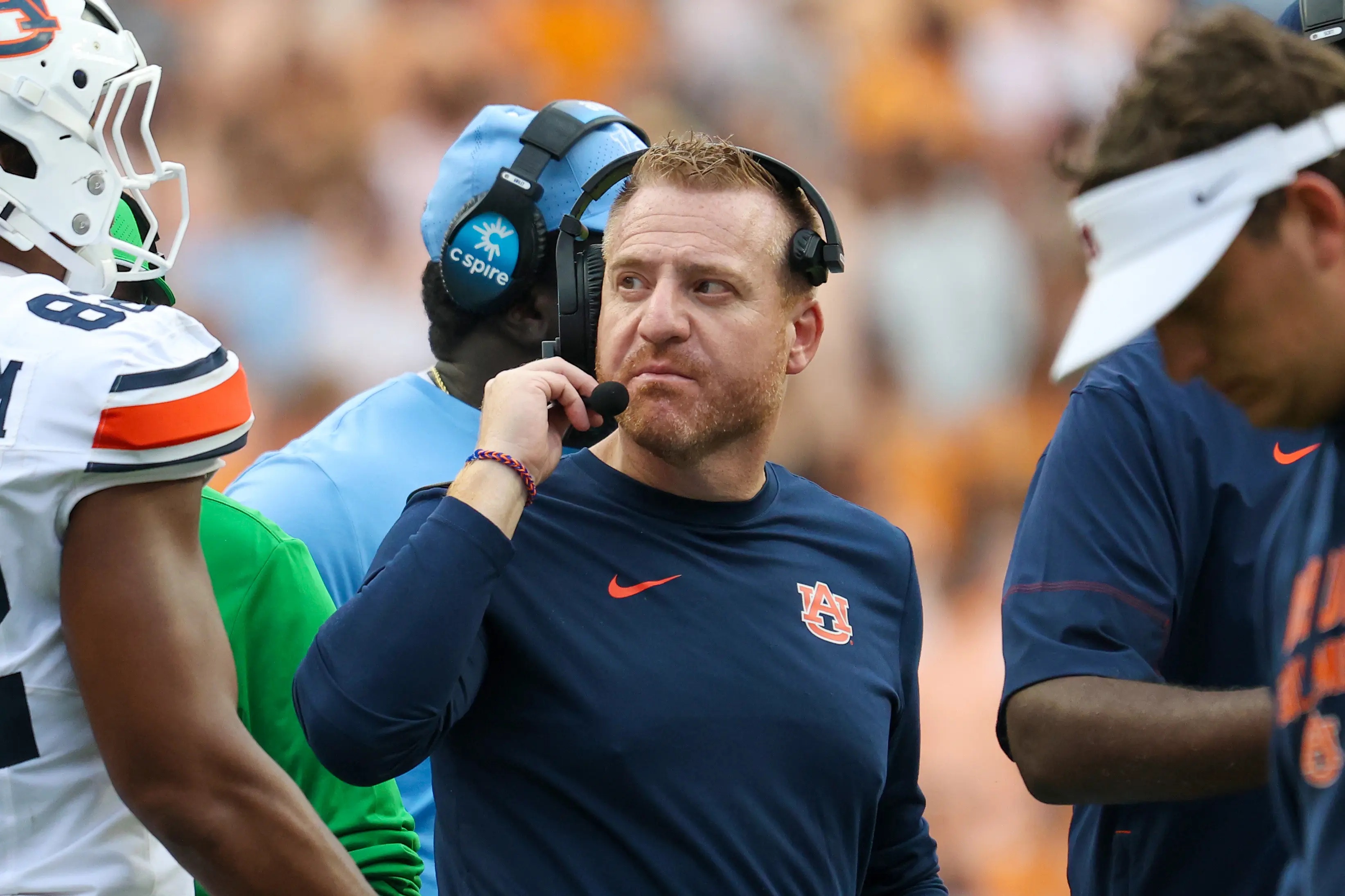 Auburn coach Alex Golesh