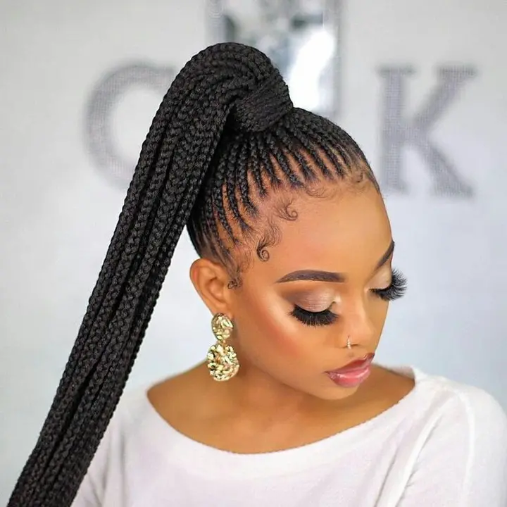 Beautiful rolls hairstyle you can try out to look more beautiful (photos) 27