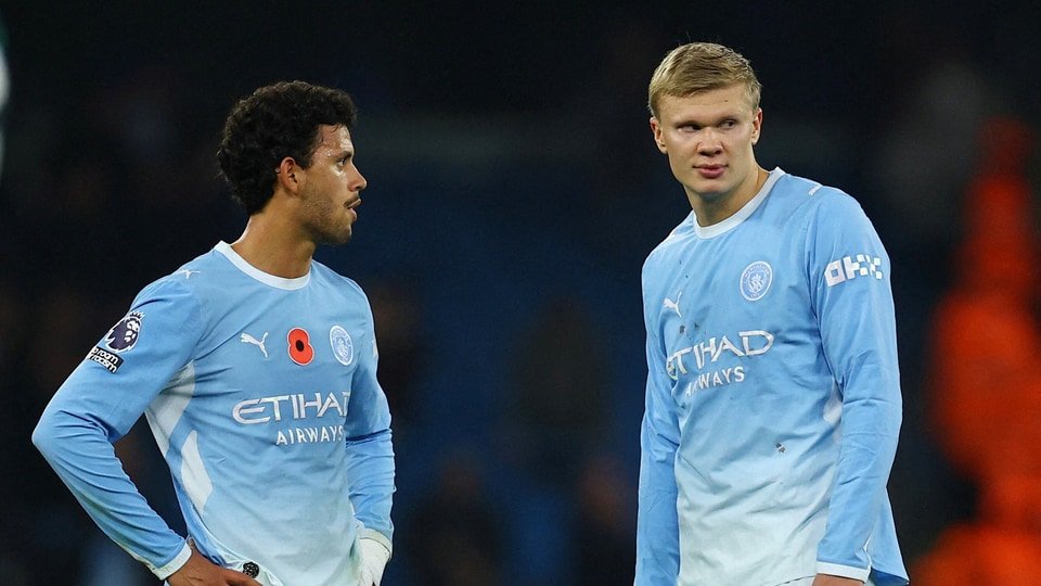 Manchester City were beaten by Brighton (REUTERS)