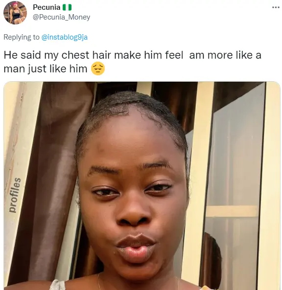 A Guy Refused To Date Me Because Of The Hair On My Chest- Beautiful Lady Cries Out