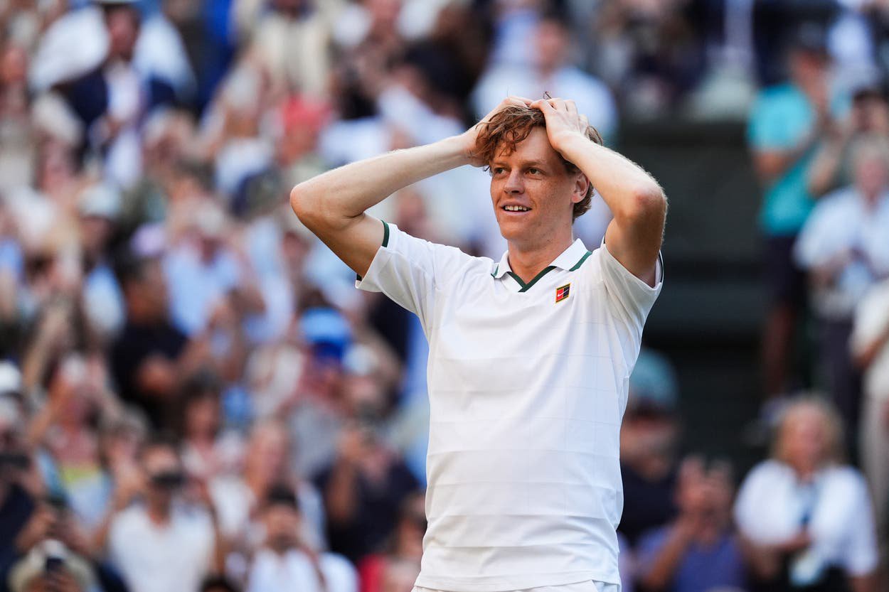 Jannik Sinner has been sidelined since the Wimbledon final