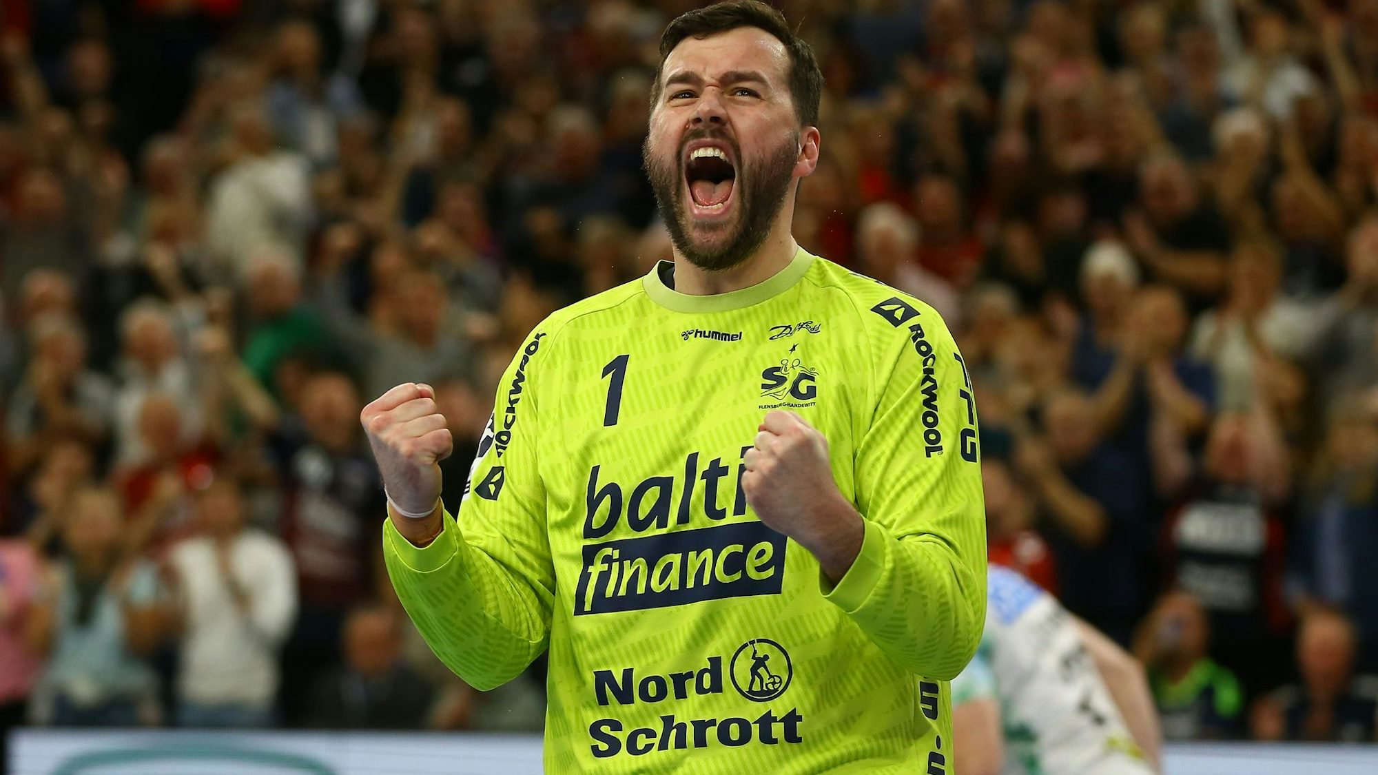 Benjamin Buric zeigte eine starke Leistung im Tor der SG Flensburg-Handewitt. (Archivbild)