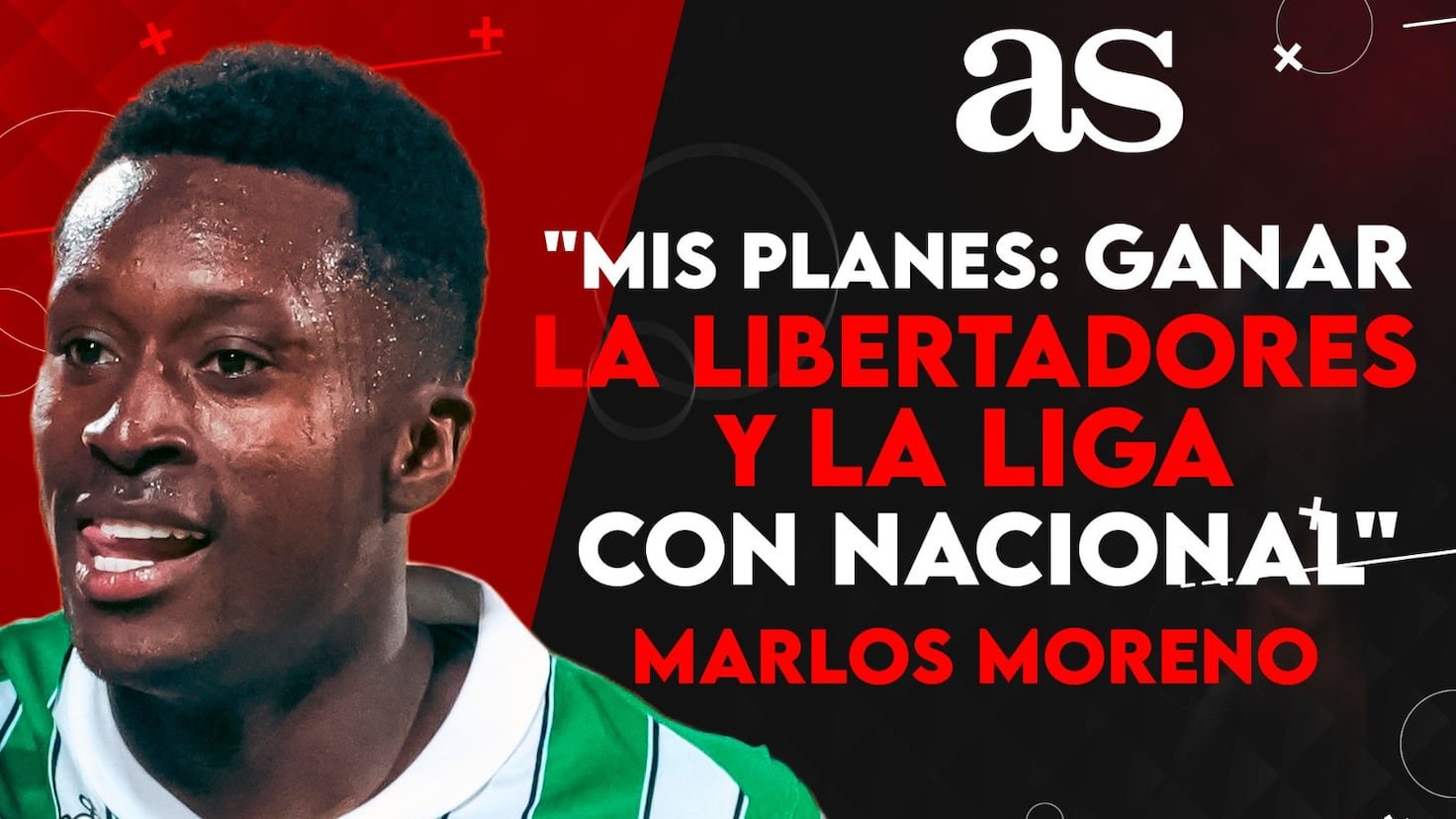 Marlos Moreno targets titles with Nacional and return to Colombia