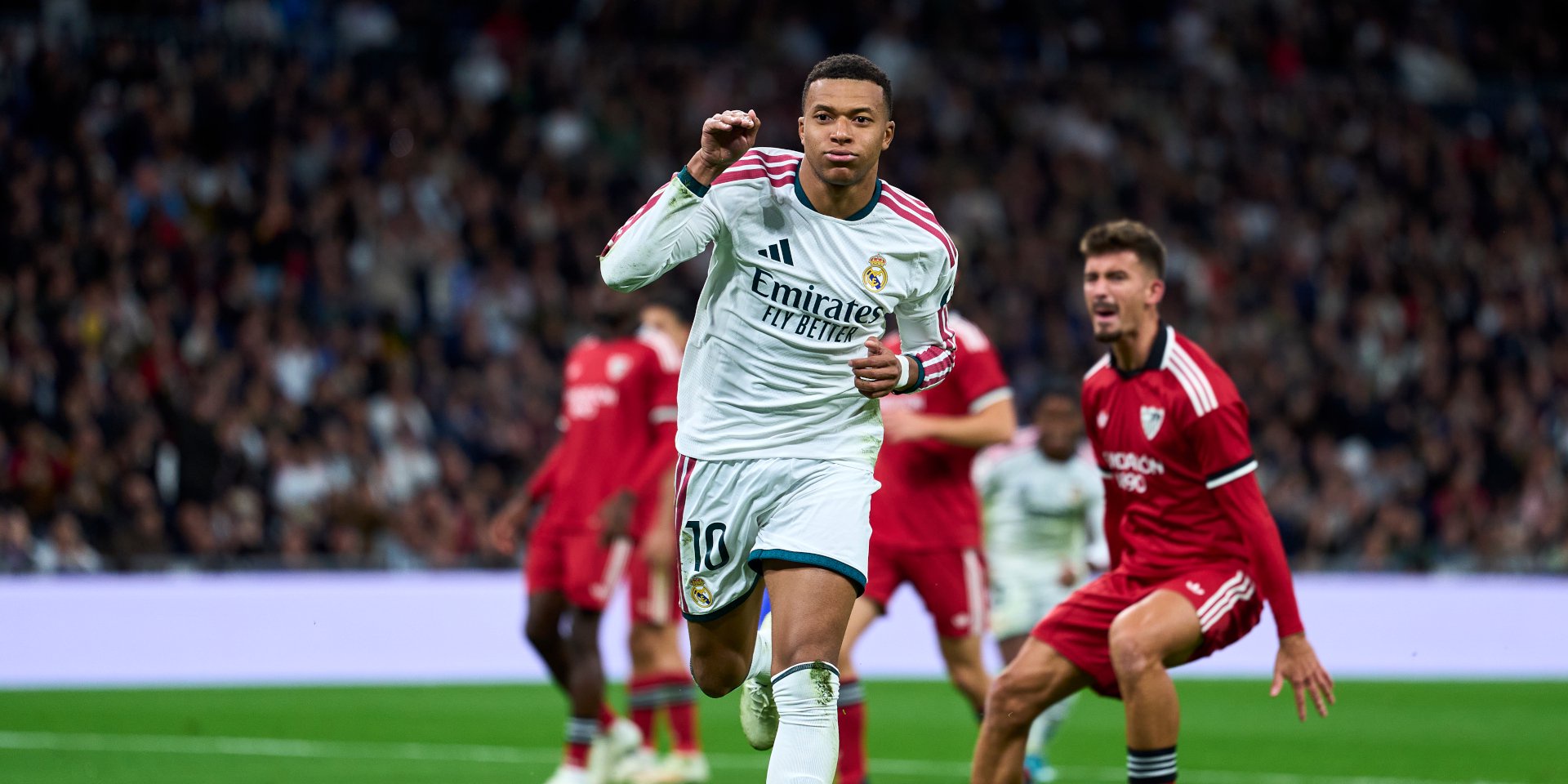 Mbappe hits two as Real Madrid rout Sevilla