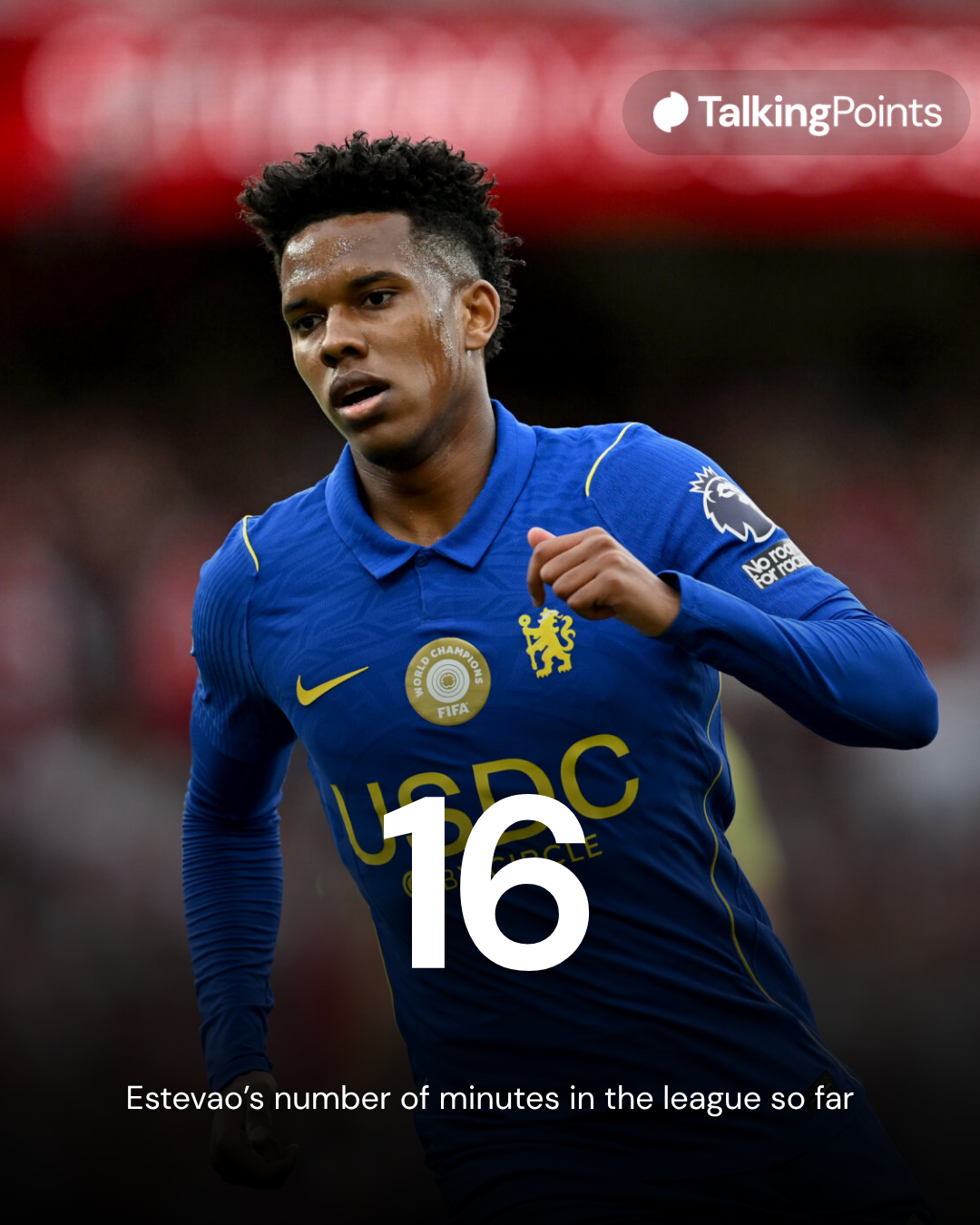Estevao Willian's minutes