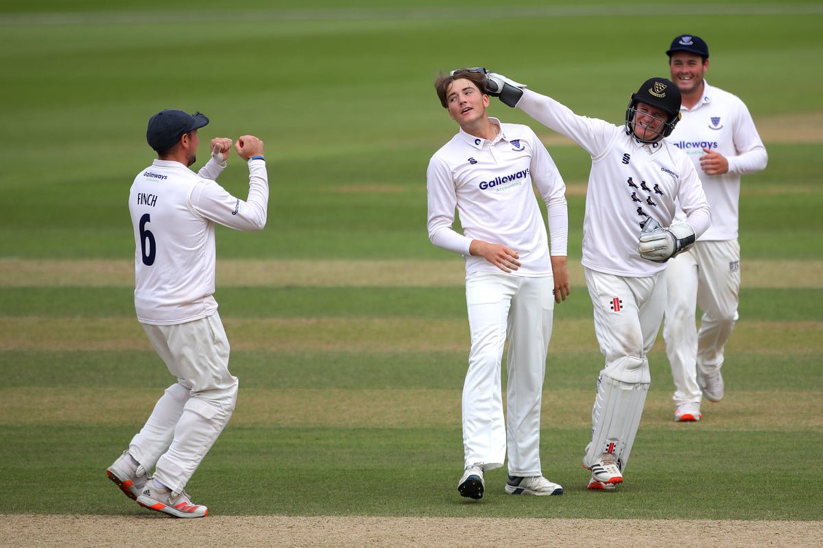 James Coles made his Sussex debut at the age of 16 (Getty)
