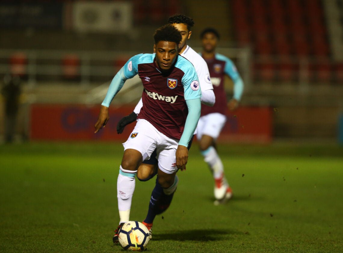 Oladapo Afolayan - West Ham United Under v Tottenham Hotspur - U23 Premier League 2 Division 1