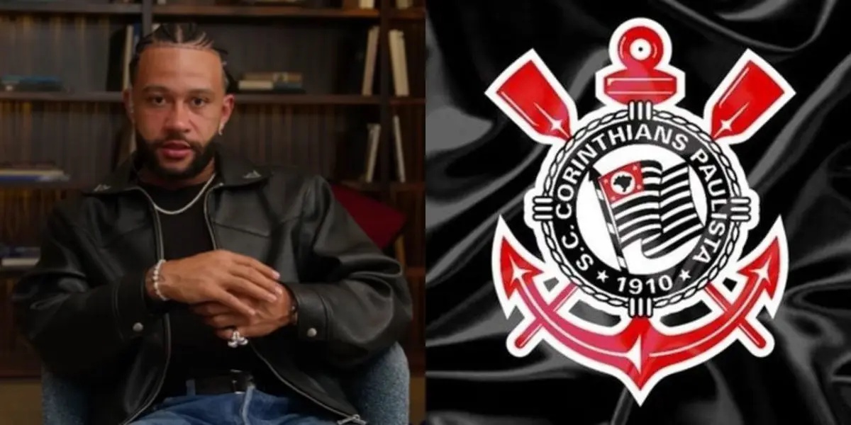 Memphis Depay no Corinthians (Reprodução: Romário TV / Youtube)
