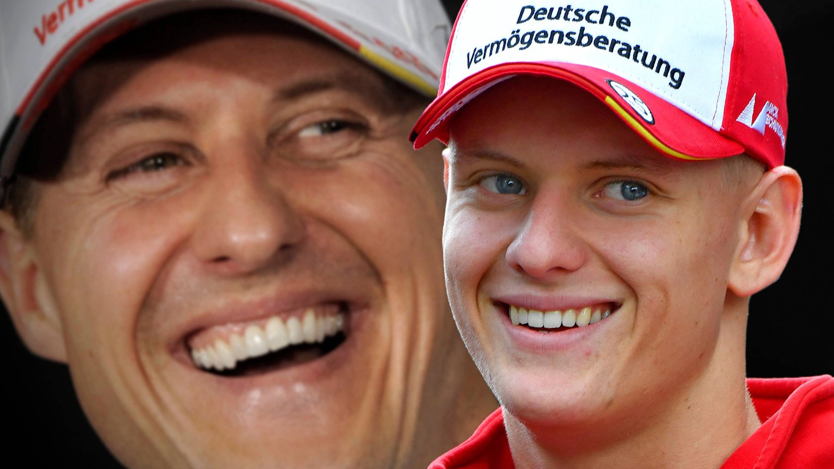 Mick Schumacher, hier im Jahr 2021, mit Papa Michael