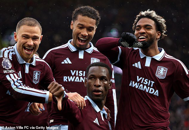 Nicolas Jackson scored twice to power Aston Villa to victory and inflict Manchester City's first Premier League defeat of the season