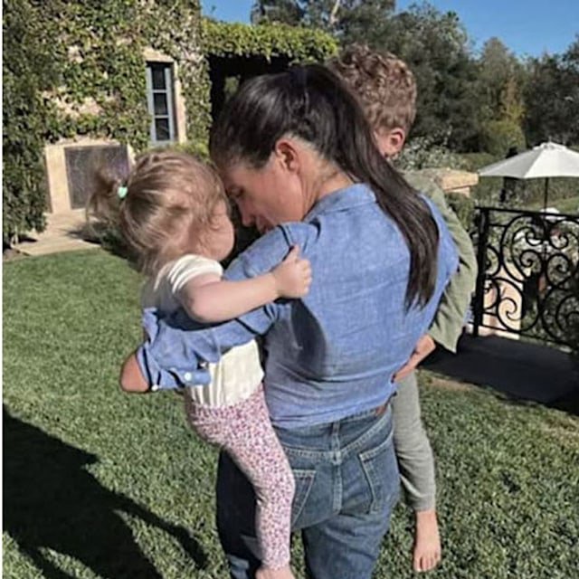 Meghan Markle forced to miss Prince Harry's award ceremony as one of their children 'became unwell'