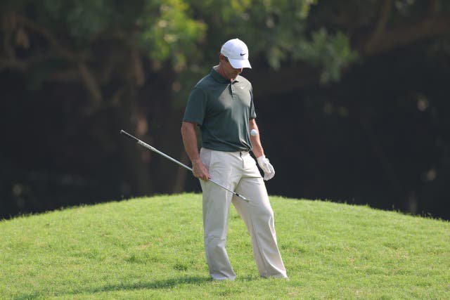 Rory McIlroy failed to fire over the weekend