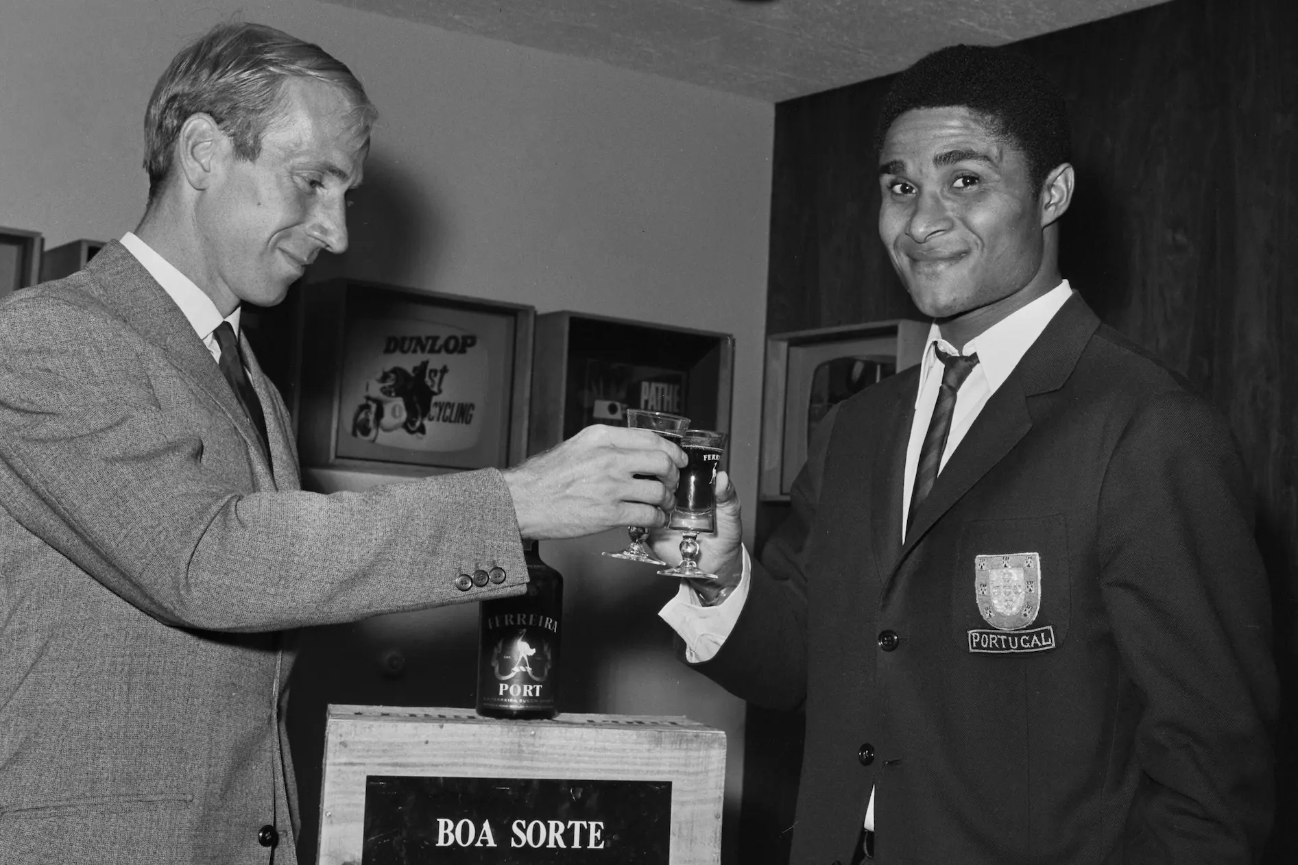 Bobby Charlton & Eusebio