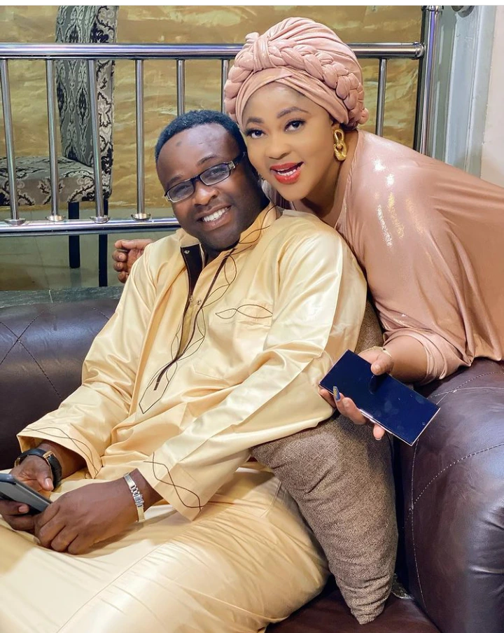 See Funny photos of Femi Adebayo with Toyin Abraham, Mide Martins, Funke Akindele and other actors