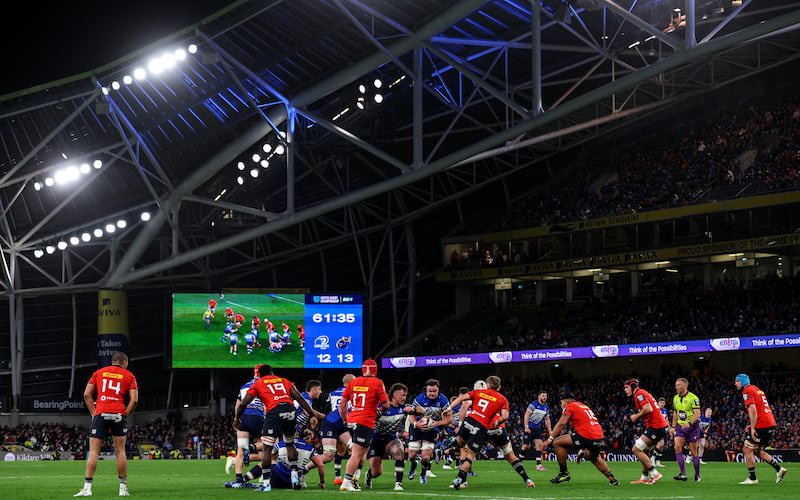 Leinster prevailed against Munster in a fixture marked by incident. Photograph: Ben Brady/Inpho