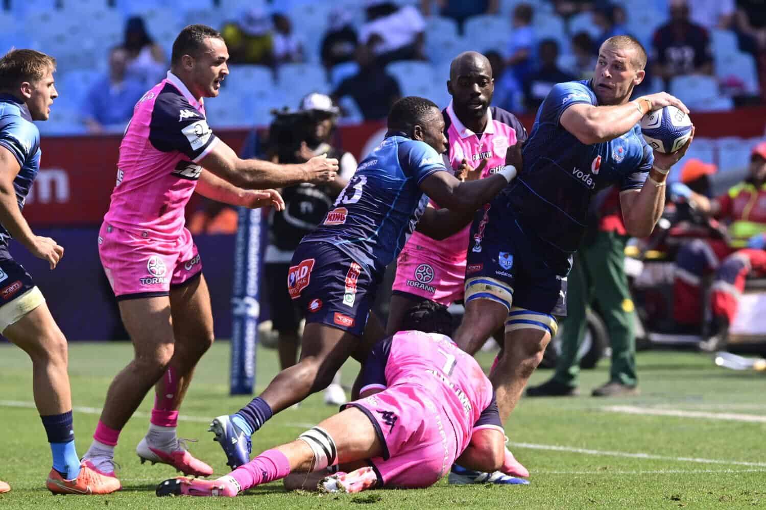Bulls No 8 Cameron Hanekom