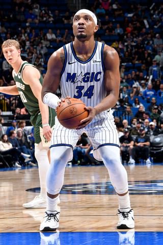 Wendell Carter Jr. of the Orlando Magic during a game on Feb. 11, 2026, at Kia Center in Orlando, Fla.Credit: Fernando Medina/NBAE via Getty