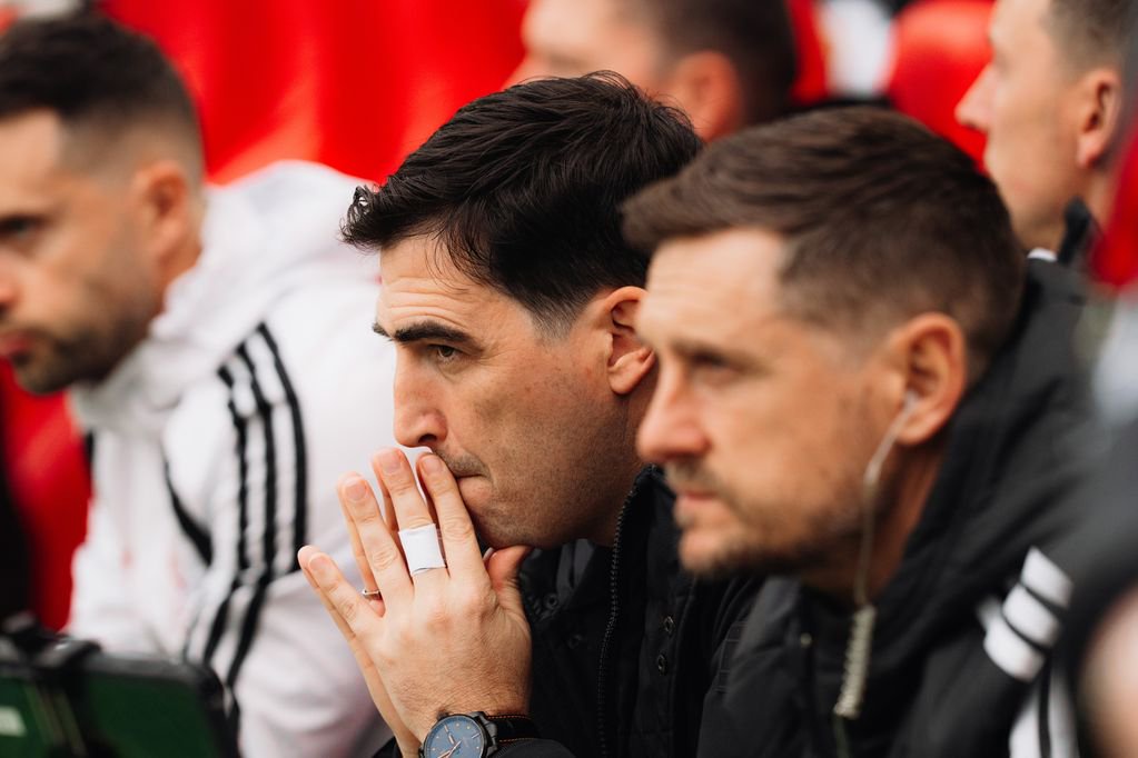 Liverpool head coach Andoni Iraola.