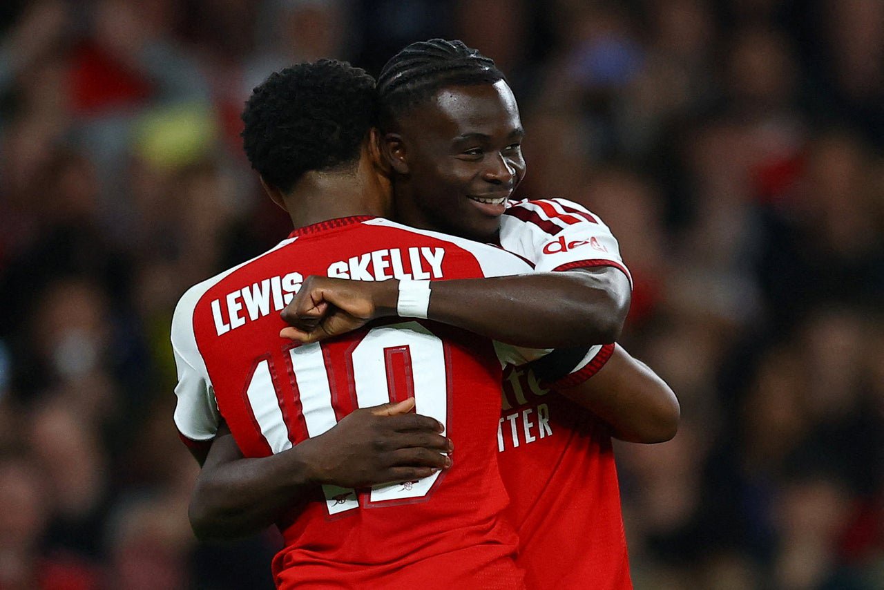 Bukayo Saka wrapped up the victory for Arsenal (Reuters)