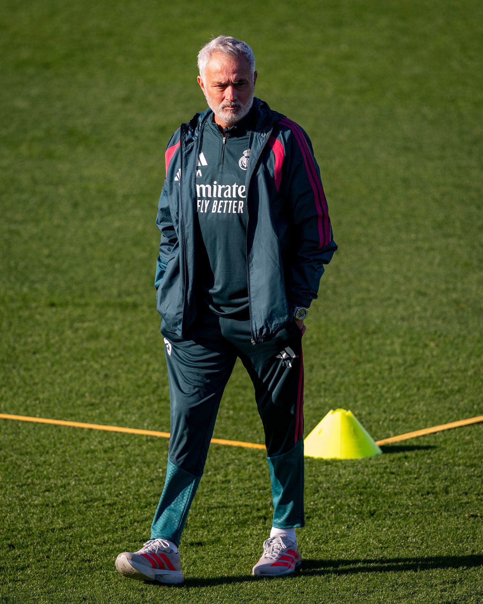 Image may contain Jos Mourinho ابو خليل Person Clothing Coat Jacket and Standing