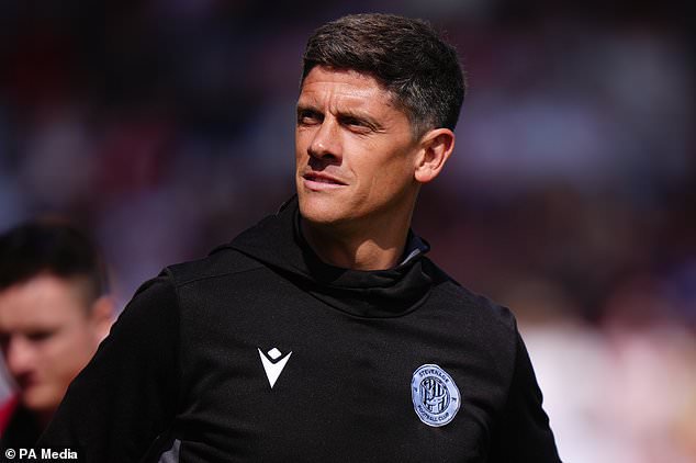 Alex Revell´s Stevenage won (Bradley Collyer/PA)