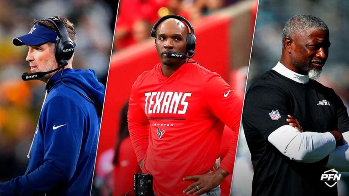 NFL Hot Seat Watch Week 7: Cowboys’ Brian Schottenheimer, Texans’ DeMeco Ryans, Jets’ Aaron Glenn Under Growing Scrutiny