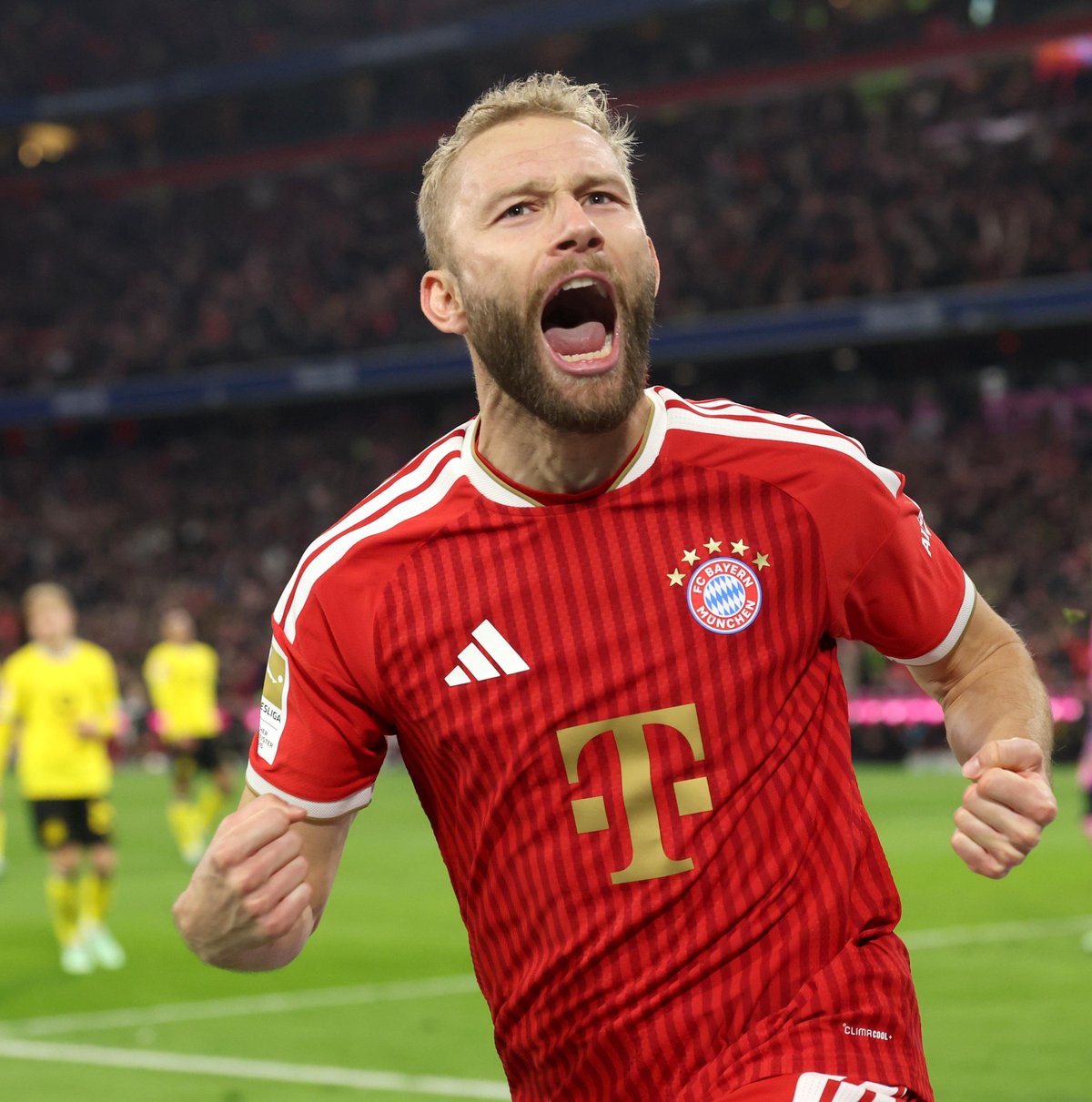Konrad Laimer says Bayern Munich deserved more than a 2-2 draw with Borussia Dortmund