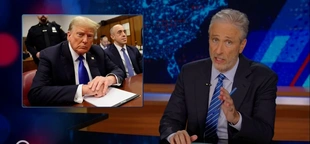 Jon Stewart tackles fallout of the Trump hush money trial