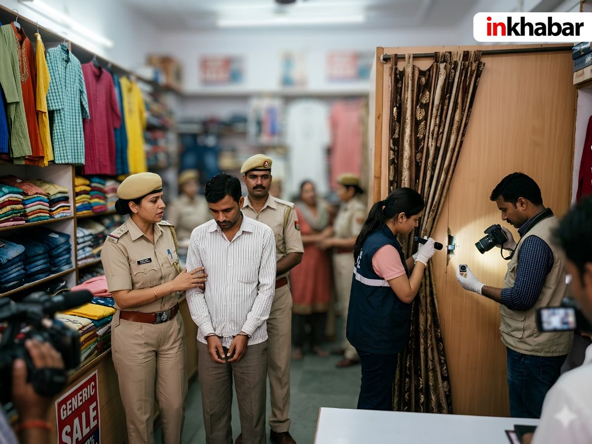 ट्रायल रूम में छिपे कैमरे से बनाए महिलाओं के गंदे वीडियो; फोन खुला तो उड़ गए पुलिस के होश, गुस्साई जनता मार्केट में किया चक्का-जाम!
