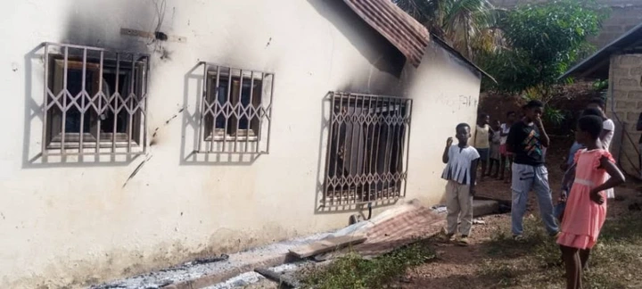 Family of four burnt to death after fire outbreak at Manso Aponapon 2