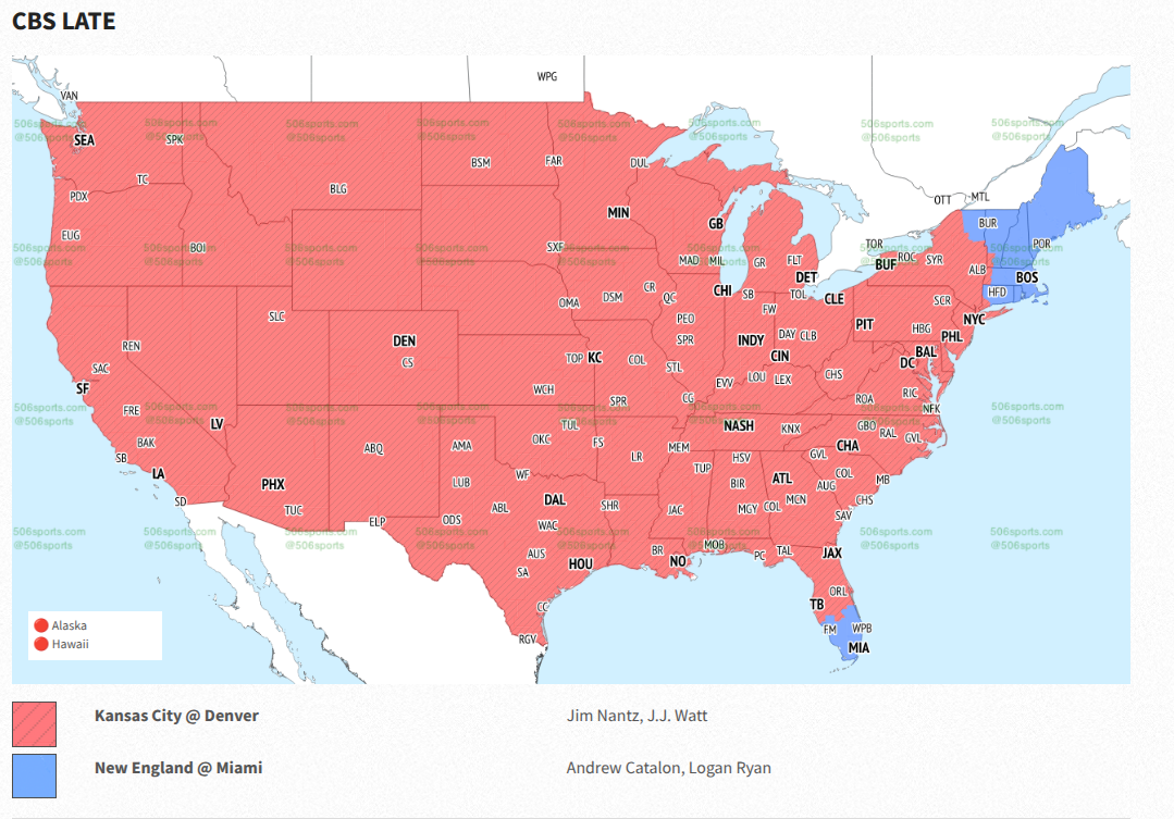CBS Late Game Week 8