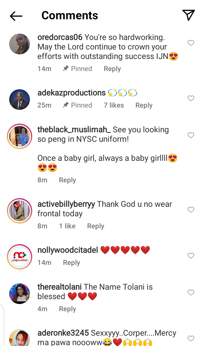 Mercy Aigbe Stir Reactions As She Flaunts Her Corper Attire On IG