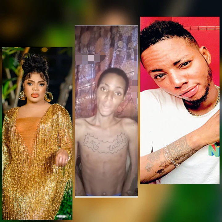 Bobrisky Blasts The Boy Who Tattooed His Name After He Begged Him For Help