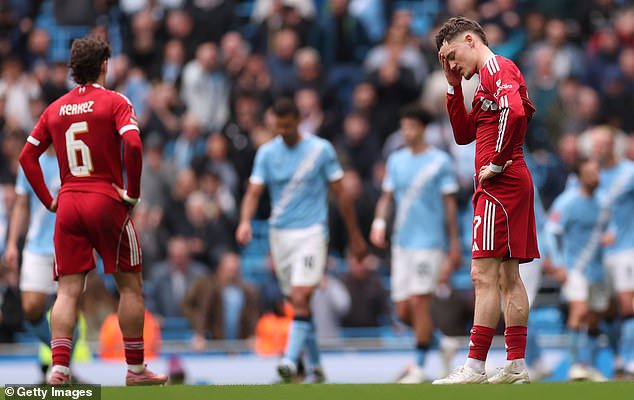 Liverpool's £116m midfielder Florian Wirtz looks lost for answers against Manchester City as he puts in another ineffectual display