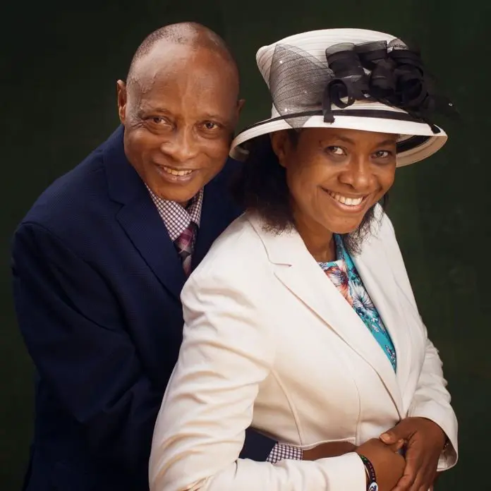 Rev Dr Gomba and Pastor Patience Fortune Oyor