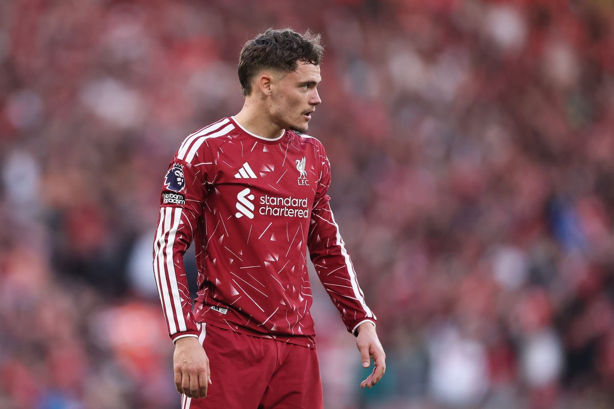 Liverpool attacking midfielder Florian Wirtz.