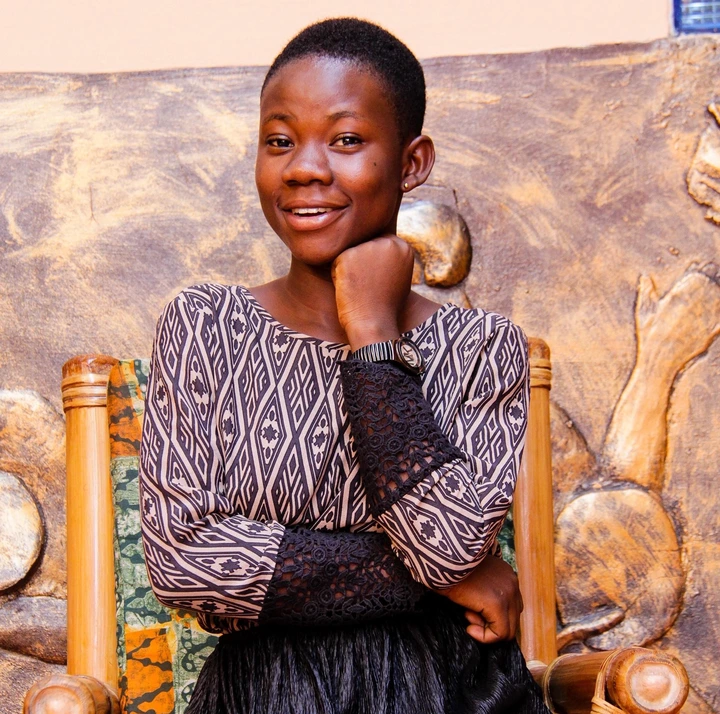 See Recent Beautiful Pictures Of Odehyieba Priscilla Looking Grown-up and pretty.