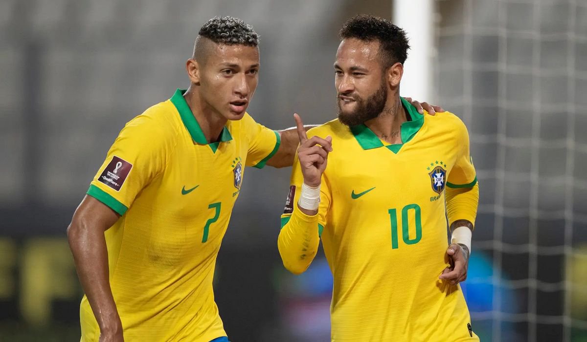 Richarlison e Neymar Jr