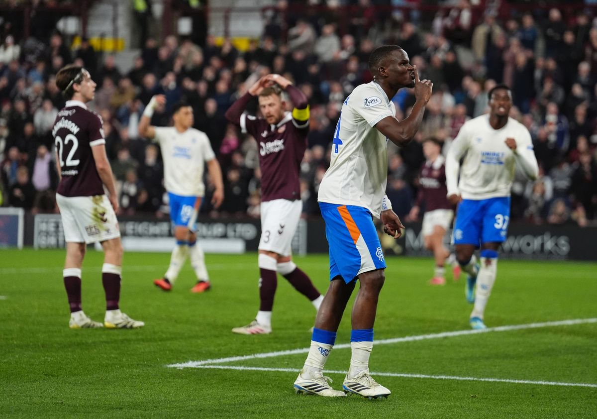 Rangers' Olwethu Makhanya celebrates scoring t