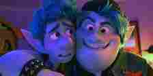 Barley and Ian get close in Pixar's Onward