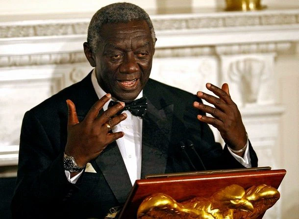 Throwback photo of Ex-President Kufuor and his brothers surfaces
