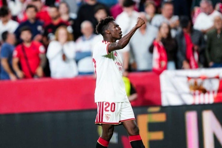 Félix Correia, prêté par le LOSC au Séville FC.