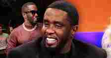 Sean Diddy Combs smiling during interview