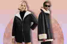 Mango has restocked another Toteme-inspired shearling coat that's £1,800  cheaper