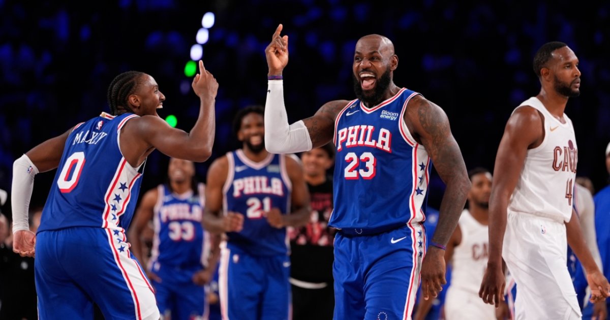 LeBron James and 76ers stage comeback as Trump criticizes star