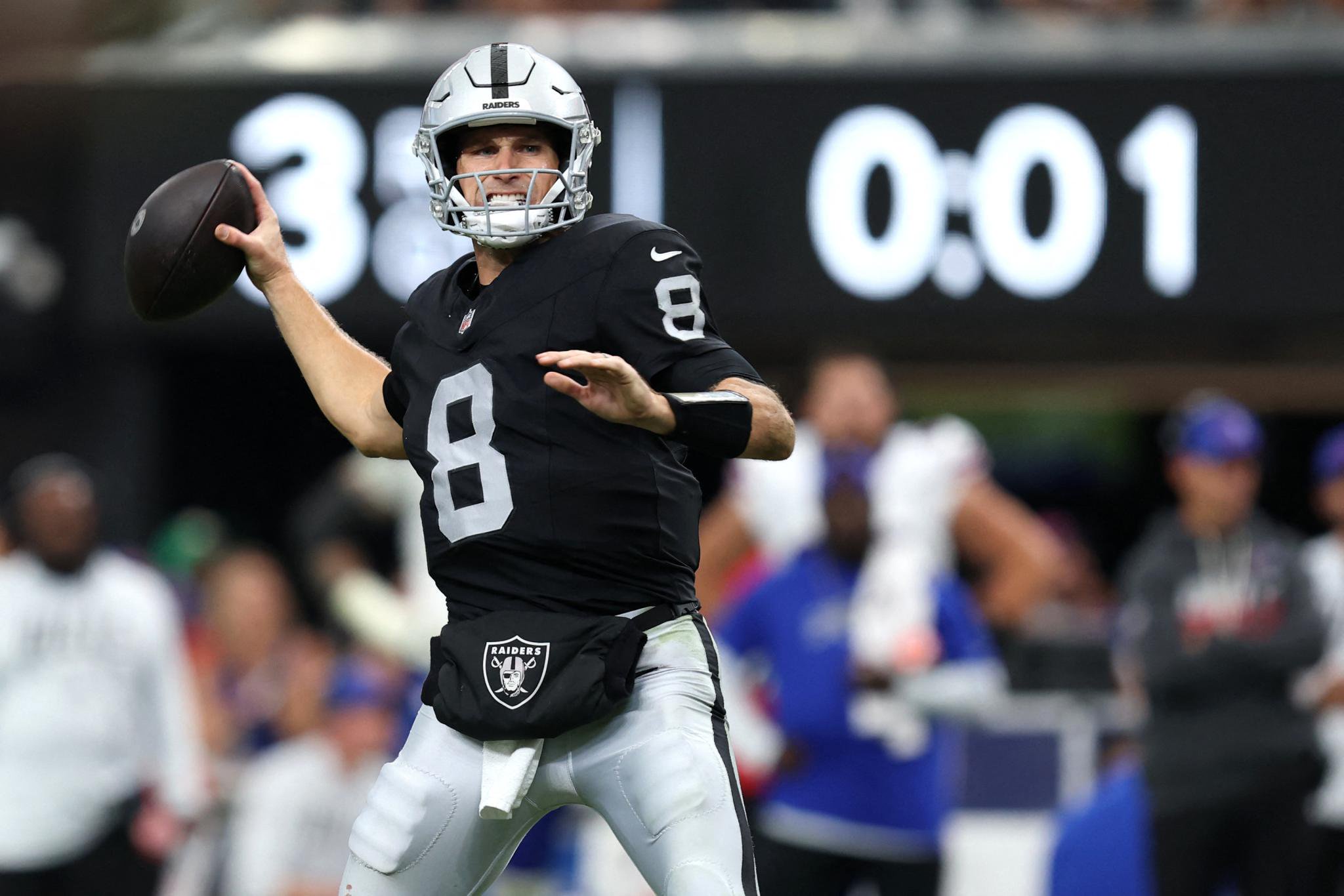 Raiders quarterback Kirk Cousins