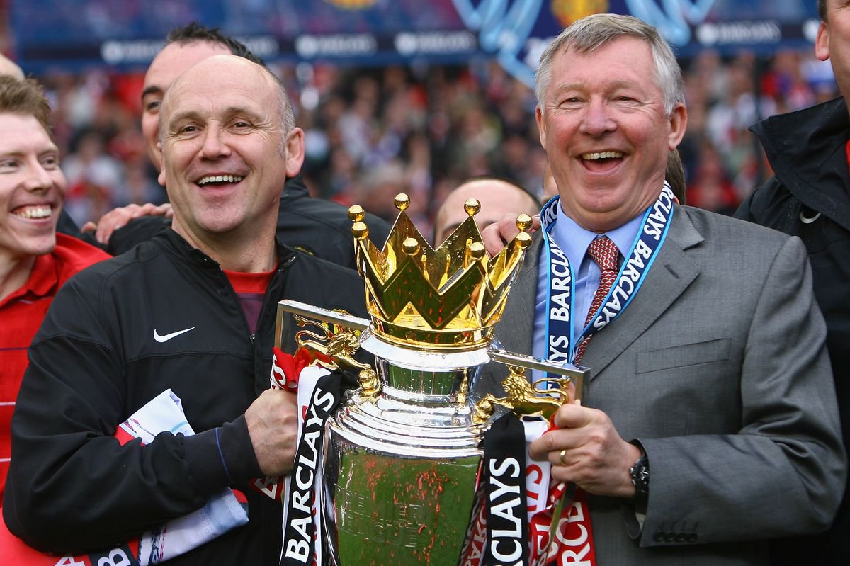 Mike Phelan and Sir Alex Ferguson