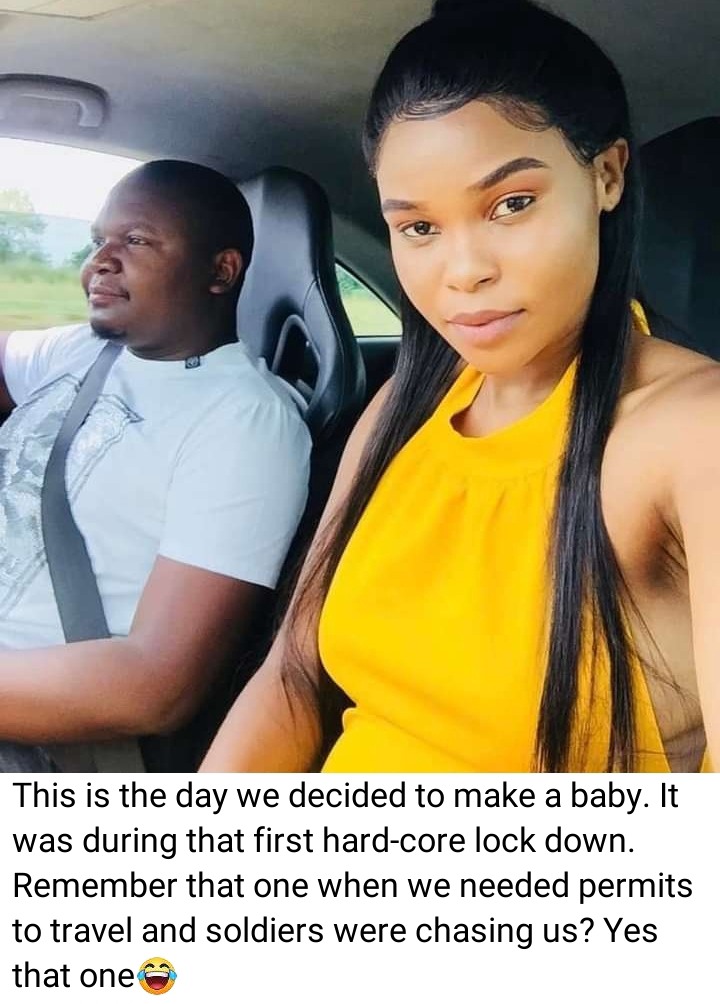 "We have come far; My girl use to sell tomatoes, look at us now"- Man shares grass to grace photos