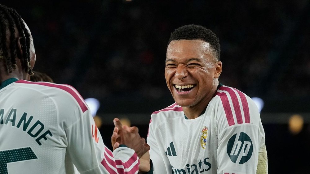 Mbappe is the fifth-fastest player to hit 100 goals for Real Madrid. EFE