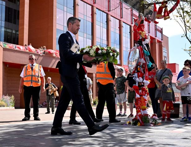 CEO of Liverpool FC Billy Hogan has spoken about tributes to tragic Diogo Jota